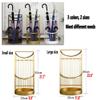 Umbrella Stand Racks Modern Iron Umbrella Holder, Home Office Hallway Entrance Umbrella Organizer, Umbrella Basket with Hook and Drip Tray (Color : White, Size : 30x60CM) view 2