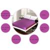 OTBK Satin Silk Bed Sheets Smooth Silky Bedding Collection Soft Microfiber Deep Pocket Fitted Sheet Silk Satin Sheets for Hair and Skin (Color : Emerald Green, Size : 120 * 200 * 25cm) view 4