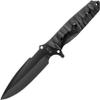 Survival Fixed Blade Black TBO035 view 1