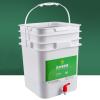 Compost Bin Small Composter 27L Bucket, Indoor Odorless Trash Can Compost Container, Kitchen Countertop Food Recycler Waste Bin Composting System, Compost Caddy with Sealed Lid and Faucet view 1