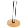 DECHOUS Modern Roll Paper Holder Wooden Paper Rack Kitchen Supplies Desktop Tissue Holder Towel Stand view 1