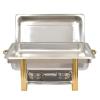 Chafing Dish Buffet Set Electric Chafer Server Food Warmer, Temperature Control, Roll Top Chafing Dish Buffet Set Professional Chaffing Server Set Chaffing Dish, Warming Container view 1