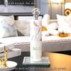 Hochance Silvery Crystal Standing Paper Towel Roll Holder Countertop Weighted Rack,Glam Cute Bling Rhinestone Jeweled Diamonds Modern Decoration Christmas Housewarming Gifts for Kitchen Home Bar view 4