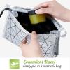2oz Jars with Lids, HOA Kinh 24 Pack Green Frosted Glass Jars with Lids Empty Cosmetic Containers Round Airtight Glass Jar with Black Lids for Storing Lotions Powders Ointments view 4