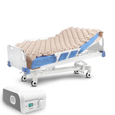 ESLYYDS Alternating Air Pressure Mattress for Medical or Standard Bed with Electric Quiet Pump System and Pad Topper to Prevent Bed Sores and Pressure Ulcer Relief, Air Mattress for Hospital and Home