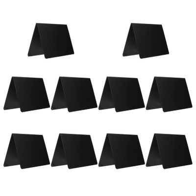 Operitacx 10pcs Chalkboard Labels for Weddings and Events Small Signs for Food Message Writing Price Tags Tabletop Decoration
