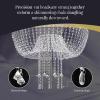 AKaSping Hanging Crystal Cake Stand 23.62" Acryli Suspended Cupcake Stand Chandelier Hanging Cake Rack Romantic Cake Swing Stand Dessert Display Stands for Tea Party Wedding Birthday view 4
