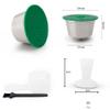 Capsulone Refillable Coffee Capsule Milk Pod fit for Dolce Gusto cafe maker Cream Reusable filter Compatible with Nescafe Dolce Gusto view 4