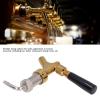 1Pcs Stainless Steel Brass Beer Faucet Tap with Adjustable Flow - for Home Brew, Bars, Restaurants, Compatible with 9/12 Caliber Kegs, Durable Draft Beer Dispenser view 2
