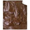 Thuswarm Chocolate Flannel Throw Blanket Warm Cozy Soft Funny Print Blankets for Bed Couch Sofa Room Decoration Gifts 120"90" Extra Large for Family view 1