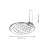 Operitacx Set of 5 Stainless Steel Kitchen Scrapers, Multipurpose Jelly Scrapers and Food Cutters for Cold Noodles, Fruit & Cheese, Lightweight Cooking Tools for Home and Outdoor Use, 3.14 Inch view 3