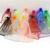 100 pcs 5x7-Inch Chocolate Brown Organza Gift Candy Favor Bags Drawstring Reusable Treat Pouches Wedding Jewerly Storage view 4