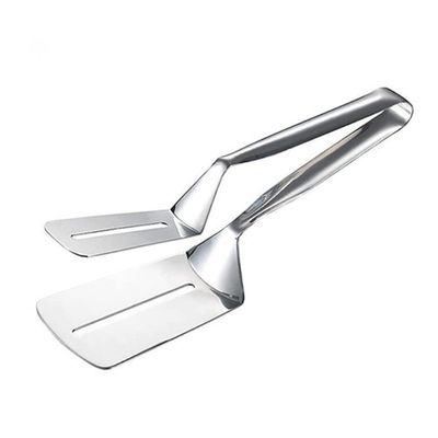 Double-Sided Shovel Clip, Fried Steak Clips Stainless Steel Shovel for Frying Fish Flip Fish Multi-Function Steak Clip Fried Steak Spatula