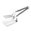 Double-Sided Shovel Clip, Fried Steak Clips Stainless Steel Shovel for Frying Fish Flip Fish Multi-Function Steak Clip Fried Steak Spatula view 1