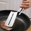 Double-Sided Shovel Clip, Fried Steak Clips Stainless Steel Shovel for Frying Fish Flip Fish Multi-Function Steak Clip Fried Steak Spatula view 2