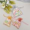 Balsa Circle 100 pcs 5x7-Inch Gold Organza Gift Candy Favor Bags Drawstring Reusable Treat Pouches Wedding Jewerly Storage view 4