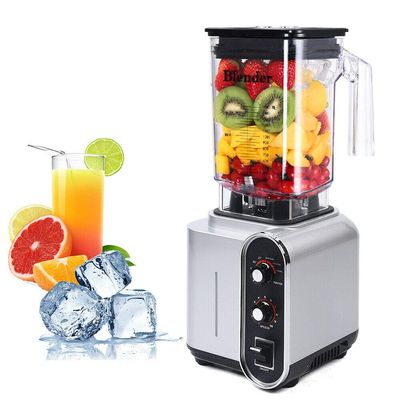 SNKOURIN Timed Smoothie Machine, Countertop Blender,Blender for kitchen 1500W High Power Home and Commercial Blender, Smoothie Maker 2200ml for Crushing Ice, Frozen Dessert, Soup,fish