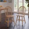 Winsome Windsor 2-Piece Chair Set, Solid Wood, Natural Finish view 2