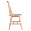 Winsome Windsor 2-Piece Chair Set, Solid Wood, Natural Finish view 4