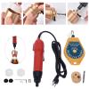Handheld Electric Capping Machine - Screwing Sealing Tool for 10-30mm Round Plastic Bottles, Red view 2