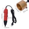 Handheld Electric Capping Machine - Screwing Sealing Tool for 10-30mm Round Plastic Bottles, Red view 3
