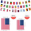 AhfuLife 32 Countries World String Flag Banner for Party Decorations view 2