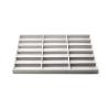 Glasses frame storage rack Glasses display stand 18 Slot Large Grey Premium Quality Velvet Glasses Box Tray Stackable Practical Trade Show Home Use Jewelry Display Organizer Sunglasses Organizer Eyewe view 1