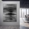 100% Handmade thick knife abstract landscape modern large size Oil Painting On Canvas Wall Art Picture For Home Office Decor 32x32 inches view 4