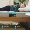 Linenspa 6 Inch Mattress - Firm Feel - Bonnell Spring with Foam Layer - Mattress in a Box - Youth or Kids Bed - Guest Bedroom - Durable and Breathable Support - Affordable - Narrow Twin Size, Grey view 3