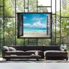 Sense Canvas Window_Beach Canvas Art - Home Decor Wall Art Print Poster Painting Large 40x30 / 1.5" view 2