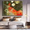 Abstract Oil Painting On Canvas Handmade Brown Modern Wall Art Picture For Home Large Living Room Decoration Paintings 36x36 inch view 3