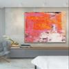 Abstract Oil Painting On Canvas Handmade Brown Modern Wall Art Picture For Home Large Living Room Decoration Paintings 36" x 36" view 2