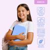 Bentgo Pop - Leak-Proof Lunch Box & Removable Divider for Ages 8+ & Teens - Lunch Container Holds 5 Cups of Food; 3-4 Compartments; Microwave/Dishwasher Safe; 2 Year Warranty (Periwinkle/Pink) view 3