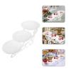 Zerodeko 1set Dessert Storage Stand Decorative Trays Versatile Display Rack for Fruits Snacks and Sweets for Parties and Events view 2