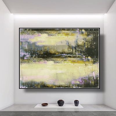 100% Handmade Abstract Oil Painting On Canvas Artwork Picture Home Decor Hotel Large Wall Painting 40" x 40"