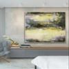 100% Handmade Abstract Oil Painting On Canvas Artwork Picture Home Decor Hotel Large Wall Painting 40" x 40" view 2