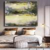 100% Handmade Abstract Oil Painting On Canvas Artwork Picture Home Decor Hotel Large Wall Painting 40" x 40" view 3