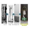 LHHL Coat Rack with Shoe Bench 3-in-1 Hall Tree Entryway Coat Stand with Hooks Locker Floor-Standing Clothing Racks Iron Art Frame Easy Assembly (Color : Black+Green, Size : 63.5x40x180cm) view 2