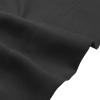 ChadMade Pinch Pleat Blackout Curtain Heavyweight 84 Inches Long Drape 100Wx84L Sliding Glass Door Curtain for Traverse Rod and Track, Black (1 Panel) Memory Trained view 3
