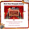 Movie Theme Birthday Party Decorations, Movie Theater Decorations, Backdrop, Balloons Arch,Popcorn Camera Clapboard foil balloons for Movie Night Birthday Party Decorations view 2