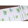 Yifasy 2 Pack Shelf Liners Green Windmill House Self-Adhesive Drawer Papers Wall Decor Kids Furniture Table 17.7 Inch Wide view 1