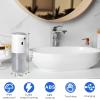 Automatic Soap Dispenser, Foaming Hand Soap Dispenser Touchless, Rechargeable Countertop & Wall Mount IPX4 Waterproof Foam Soap Dispensers for Bathroom Kitchen, 400ML/13.5oz White view 2