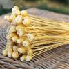 50Pcs/Lot Natural Art Dried Fake Flower Arrangement Party DIY Artificial Flower for Home Garden Decoration Valentine's Day t Yellow view 2