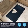 Art3d Anti Fatigue Mat - 1/2 Inch Cushioned Kitchen Mats - Comfort & Non Slip Cushion for Standing Desk, Office or Garage Floor (17.3"x28", Majolica Blue) view 4