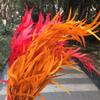 60G/30-40Cm,Natural Preserved Eucalyptus Leaves Bouquet,Eternal Display Arrange Flowers for Wedding Home Decoration Accessories red view 3