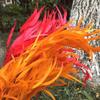 60G/30-40Cm,Natural Preserved Eucalyptus Leaves Bouquet,Eternal Display Arrange Flowers for Wedding Home Decoration Accessories red view 4