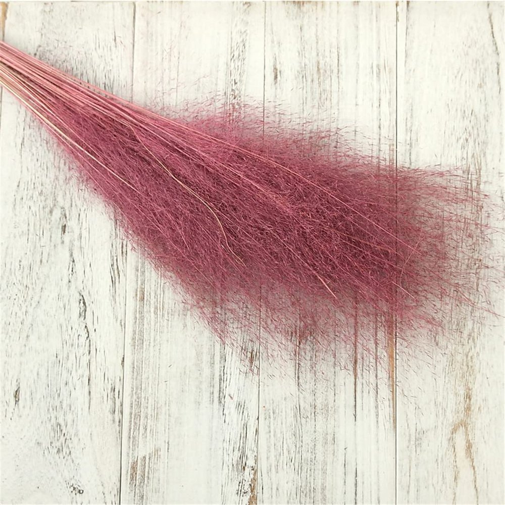 50Pcs/Bouquet,Dry Flowers Natural Preserved Flowers,Real Eternal Plant Grass for Wedding Party Home Table Decoration Accessories Burgundy 1 Bouquet 50pcs