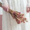 10Pcs Real Natural Dried Wheat Wedding Flower Bouquet Table Decoration Handmade Dry Flower Grain Wheat Ears Home Decor Style2 10pcs no vase view 3