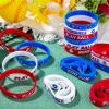 Capoda 36 Pieces Baseball Motivational Silicone Wristband, Baseball Party Decorations for Themed Party Bracelets Jewelry Sports Gifts Supplies over 6 Years view 4