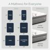 Loosh Home | Easy Drift Plush 13" California King Size Pillow Top Hybrid Mattress | Cool Sleep High Density Foam & Inner-Spring Pocket Coil System | CertiPUR-US Certified, Bed in a Box, Made in USA view 2